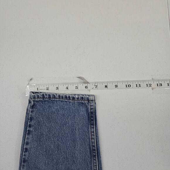 VTG‎ levi's 550 relaxed tapered jeans size 12 womens blue 6391 - Picture 8 of 12